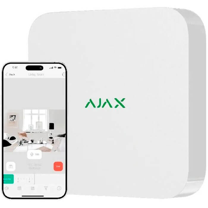 Ajax NVR (8ch) ASP black/white