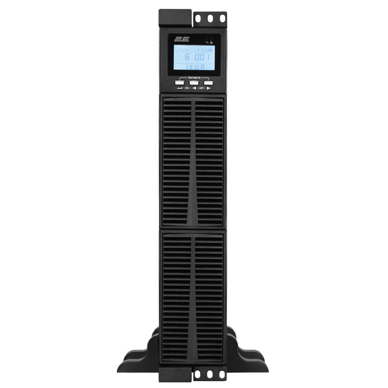 ИБП 2E OD2000RT, 2000VA/1800W, RT2U, LCD, USB, 4xSchuko