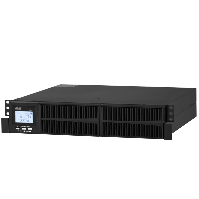 ИБП 2E OD2000RT, 2000VA/1800W, RT2U, LCD, USB, 4xSchuko