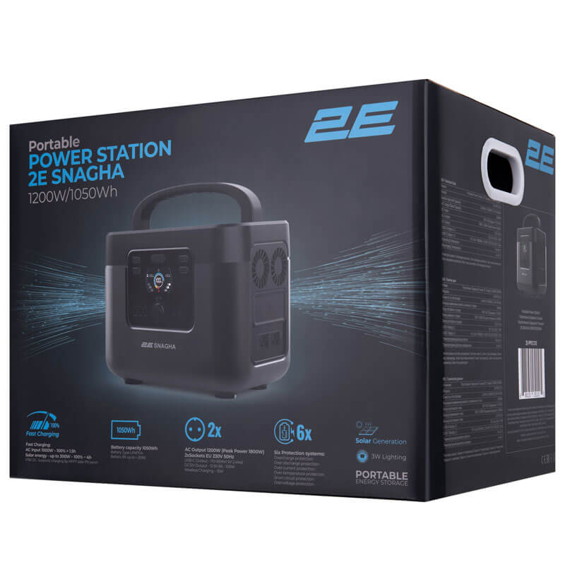2E Портативная электростанция 2Е Snagha 1200W