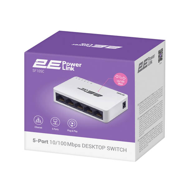 2E Коммутатор PowerLink SF105C 5xFE