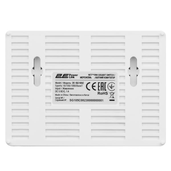 2E Коммутатор PowerLink SG105C 5xGE