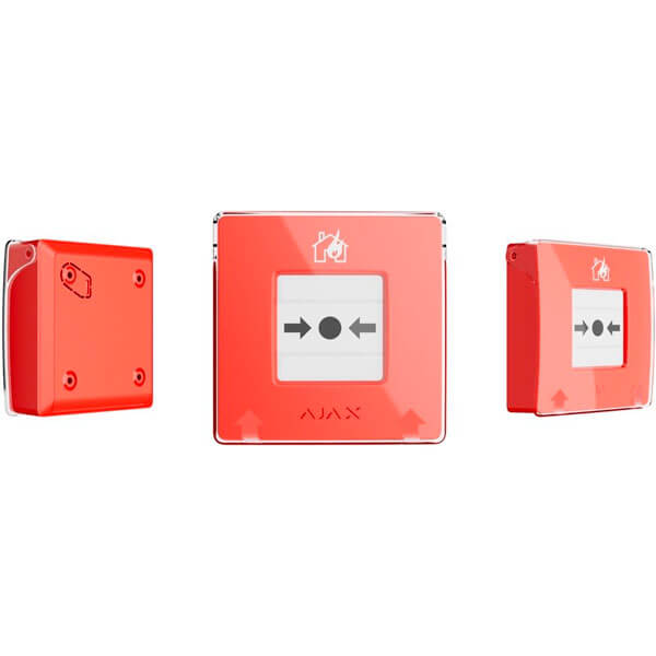 Ajax Manual Call Point (Red)