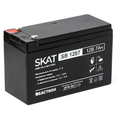 Аккумулятор SKAT SB 1207