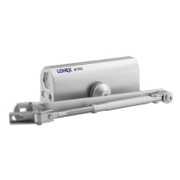Доводчик LONEX 330 (от 50 до 120кг)
