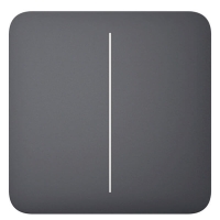 Ajax SoloButton (2-gang)black/white