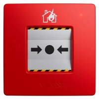 Ajax Manual Call Point (Red) (9SA)